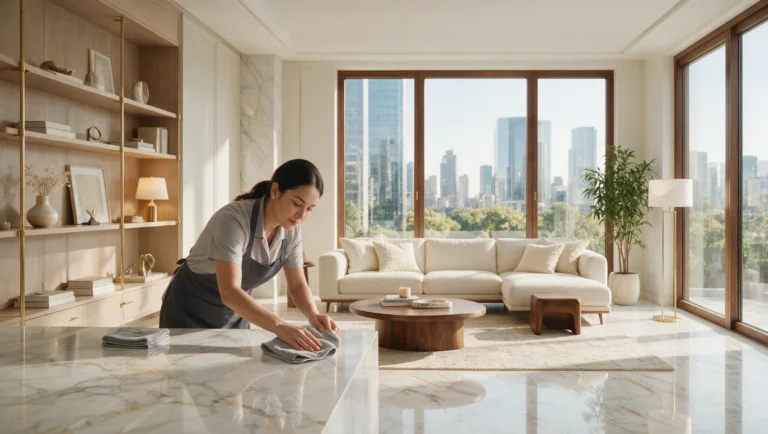 How Professional House Cleaning Services Protect Luxury Interiors